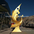 Outdoor decoration 304 stainless steel sculpture for sale